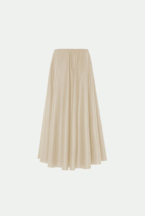 Virgin wool blend skirt