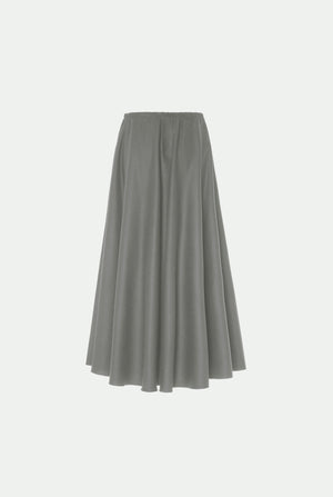 Virgin wool blend skirt