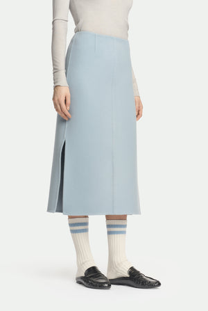 Tube skirt in virgin wool and cashmere - description missing