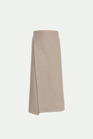 Gonna portafoglio in luxury cashmere