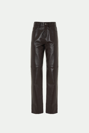 Leather trousers