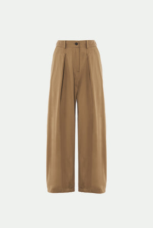 Stretch cotton trousers