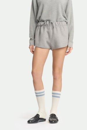 Shorty en cachemire et laine vierge