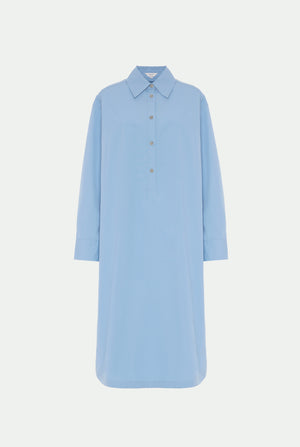 Cotton shirt dress