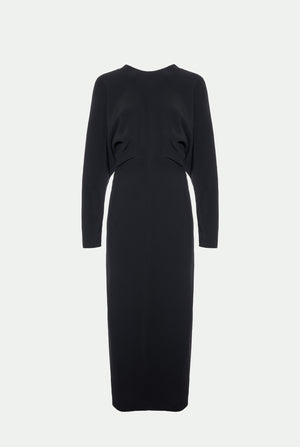 Dress in mixed viscose