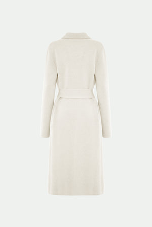 Manteau en cachemire double