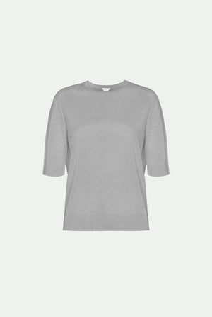 Cashmere and silk crewneck sweater