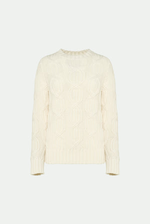 Cashmere crewneck sweater