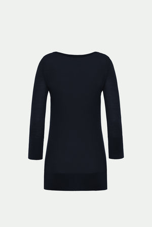 Ultra-fine luxury cashmere crew neck