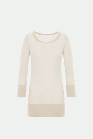 Ultra-fine luxury cashmere crew neck