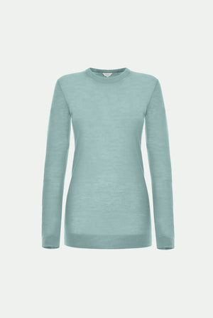 Rundhalspullover aus ultra-fine Cashmere