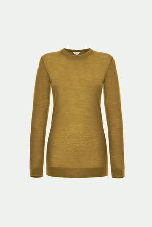 Rundhalspullover aus ultra-fine Cashmere