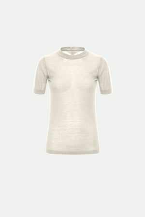 Crew neck in luxury cashmere