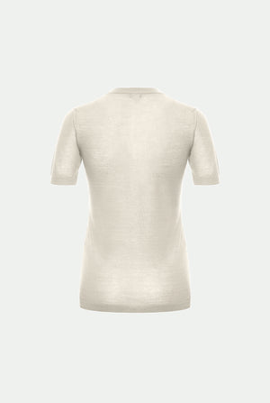 Maglia girocollo in ultra-fine cashmere
