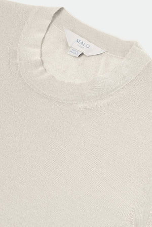 Crew neck in luxury cashmere