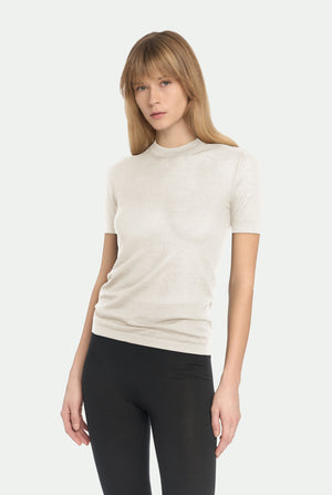 Crew neck in luxury cashmere