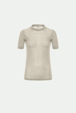Crew neck in luxury cashmere