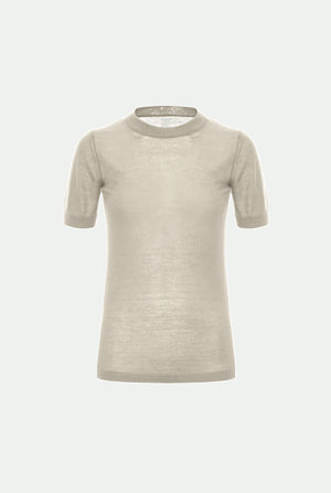 Maglia girocollo in ultra-fine cashmere
