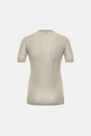 Maglia girocollo in ultra-fine cashmere