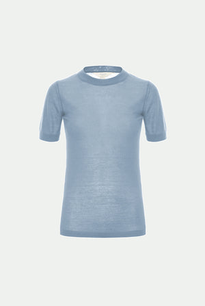 Crew neck in luxury cashmere