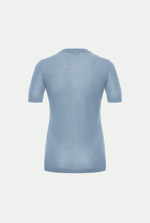 Maglia girocollo in ultra-fine cashmere