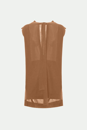 Girocollo in cashmere seta