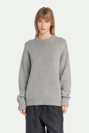 Crew neck in luxury cashmere