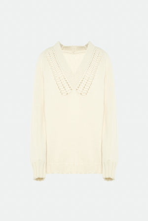 Cashmere V-neck sweater