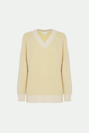 Luxury cashmere V-neck