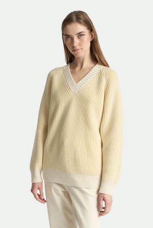 Luxury cashmere V-neck