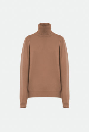 Cashmere high-neck sweater