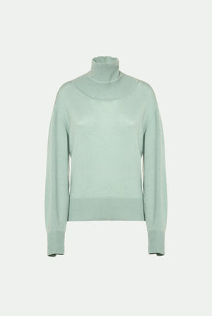 Cashmere high-neck sweater