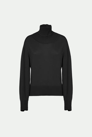 Cashmere high-neck sweater