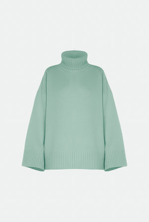 Cashmere high-neck sweater