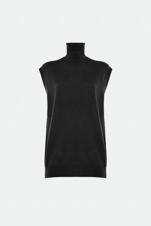 Cashmere high-neck sweater