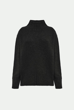 Maglia collo alto in luxury cashmere