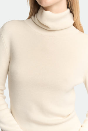 Turtle neck in cashmere silk