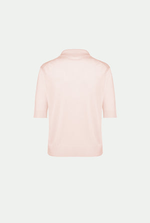 Polo in cashmere silk