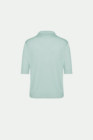 Polo in cashmere silk