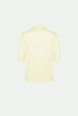 Polo in cashmere silk
