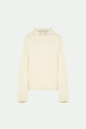 Cashmere polo shirt