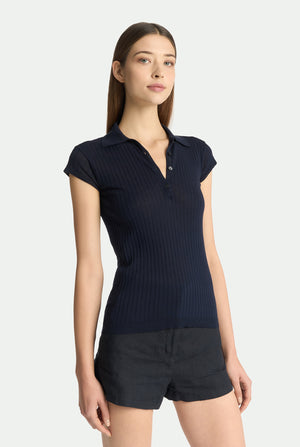 Polo aus Makò-Baumwolle