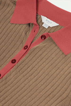 Polo aus Makò-Baumwolle