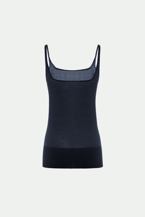 Ultra-fine cashmere tank top