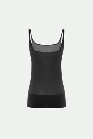 Ultra-fine cashmere tank top