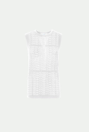 Makò cotton tank top