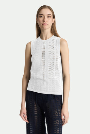 Makò cotton tank top