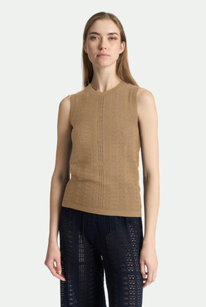 Makò cotton tank top