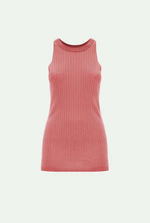 Tanktop aus Makò-Baumwolle