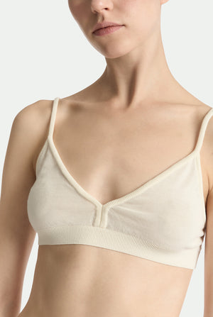 Büstier-Top aus Makò-Baumwolle